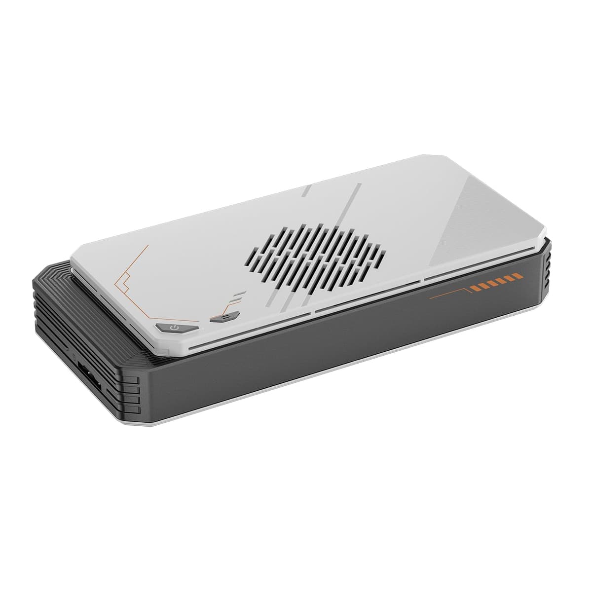 BOSGAME Dock de expansión para tarjeta gráfica eGPU, tarjeta gráfica Radeon RX 7600M XT 8GB GDDR6 arquitectura RDNA3 M.2 2280 Oculink, compatible con Thunderbolt 3 y Thunderbolt 4