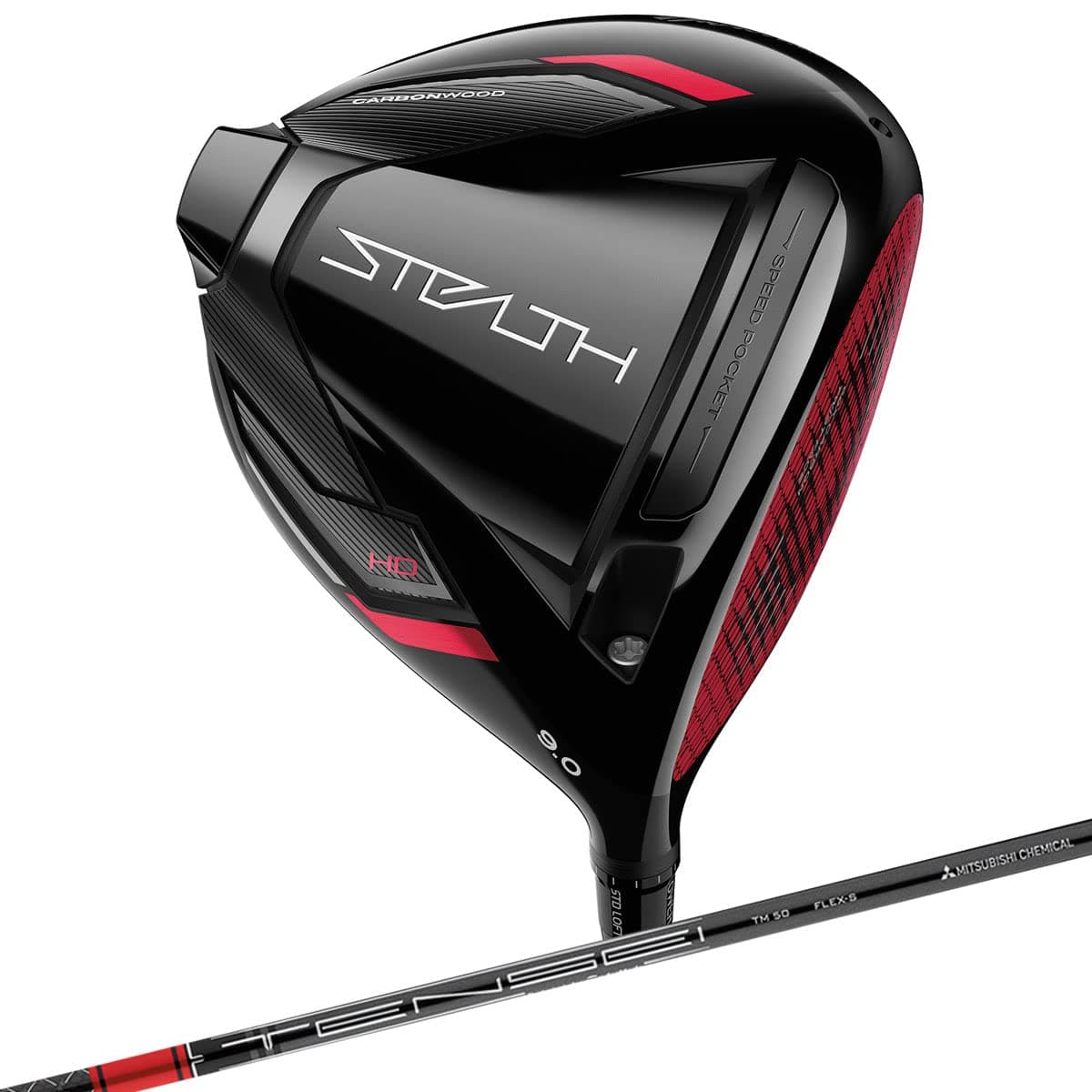 TaylorMade Stealth HD Driver Carbon Shaft Hombre Derecho W#1 Loft 10.5 Flex S STEALTH HD DR TENSEI-RD-TM