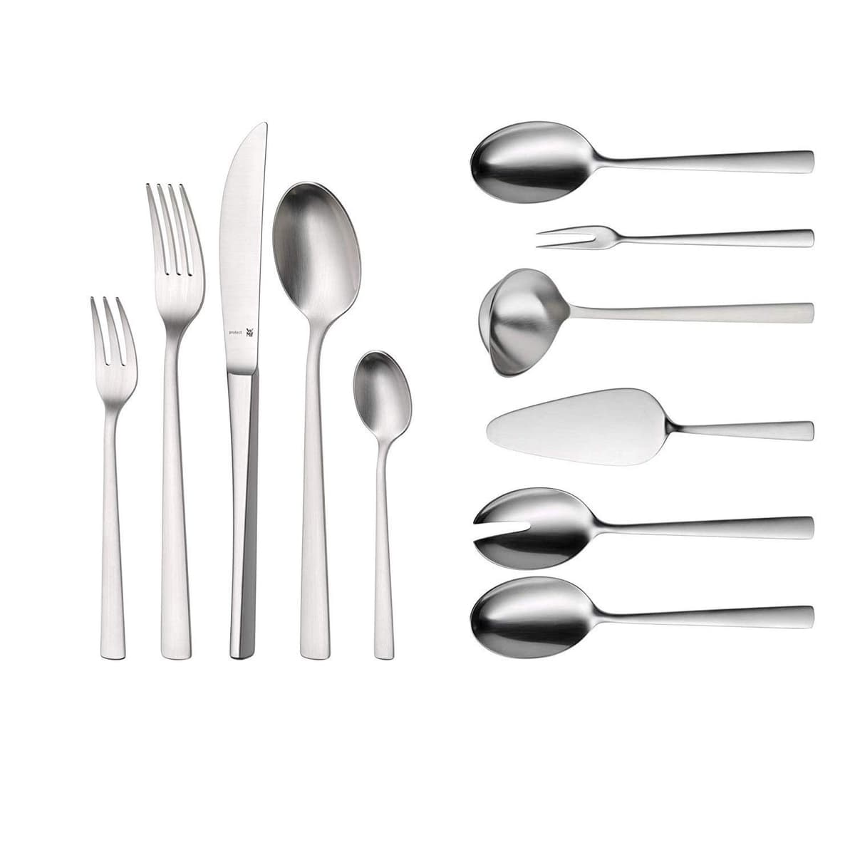 WMF Corvo Set de cubiertos Cromargan Protect 66 piezas para 12 personas 1158006331