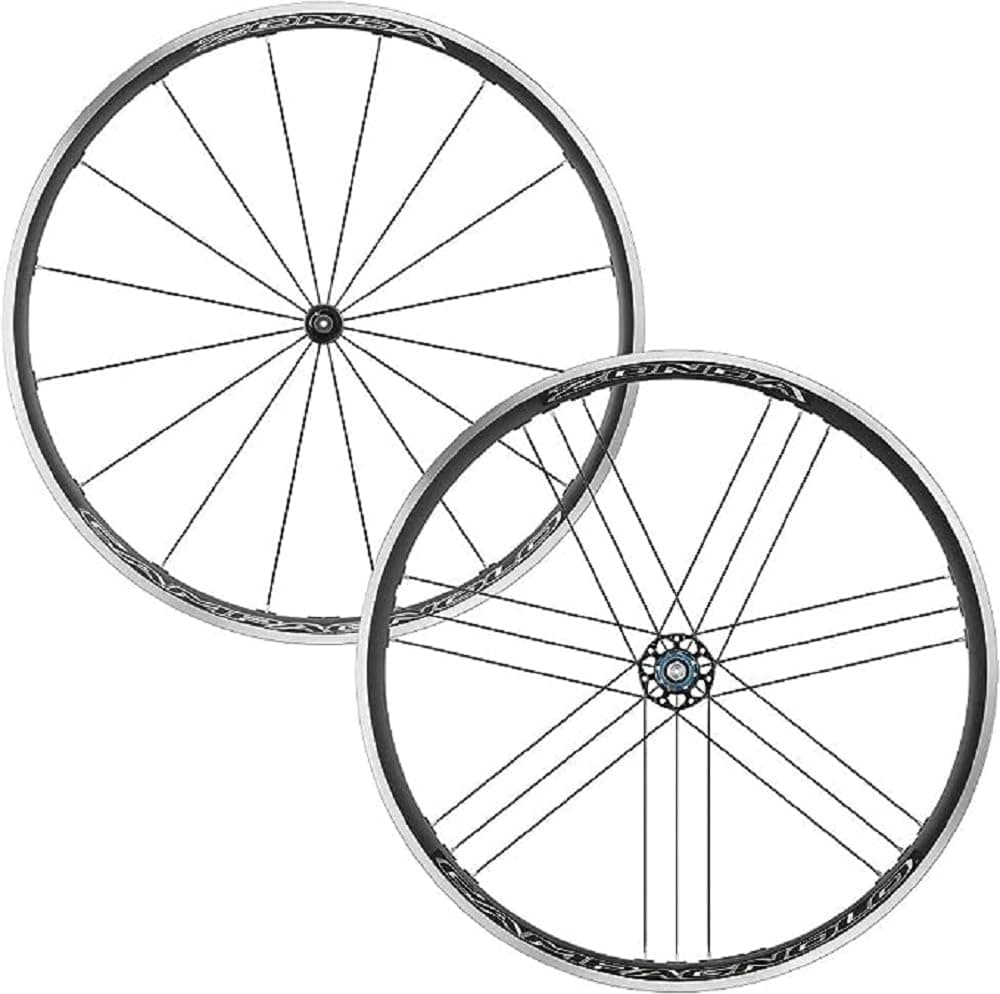 Campagnolo Zonda C17 Juego de Ruedas 700C, 9-11 Velocidades, Negro 640415