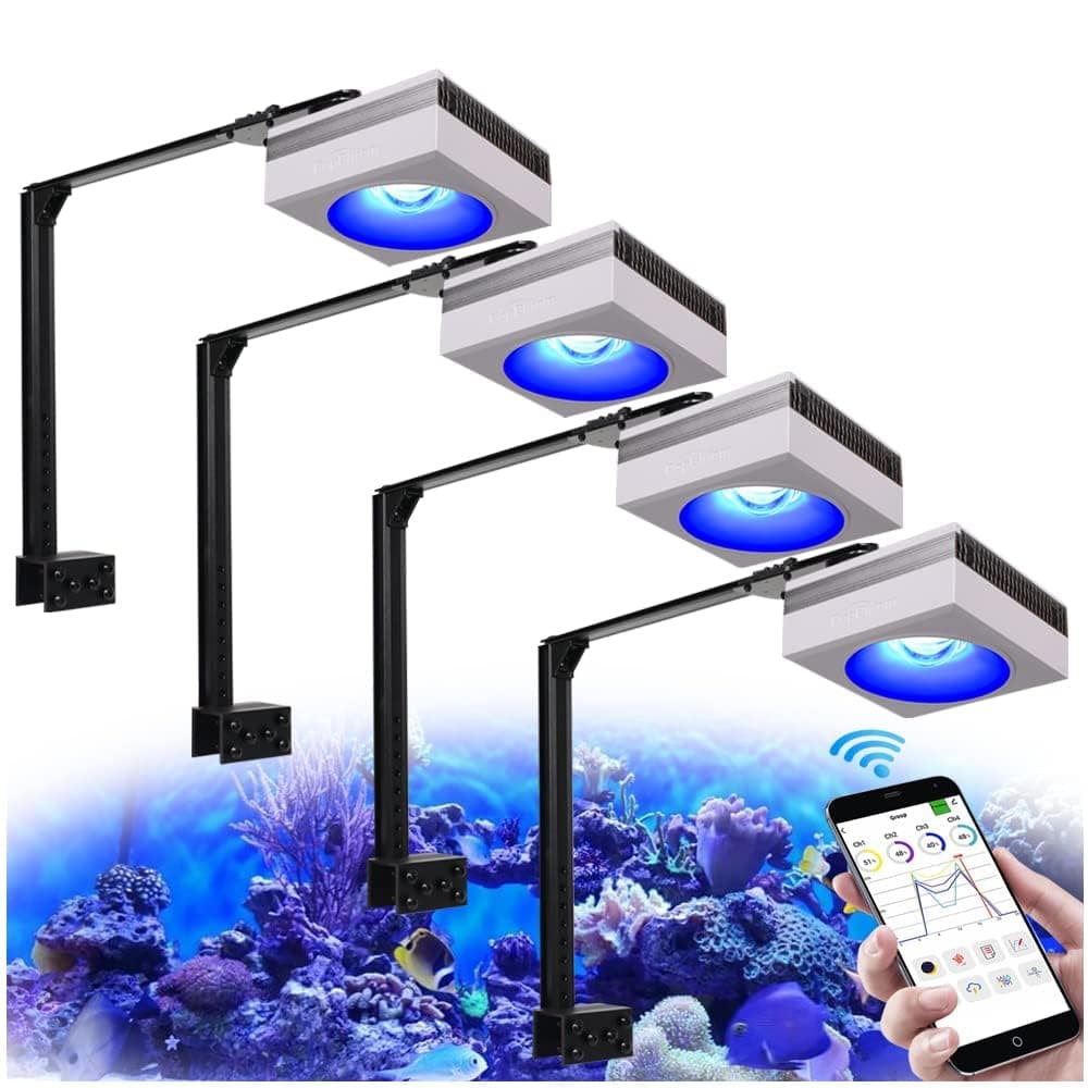 PopBloom RL90 Luz LED WiFi para Acuarios de Arrecife RL90 WiFi