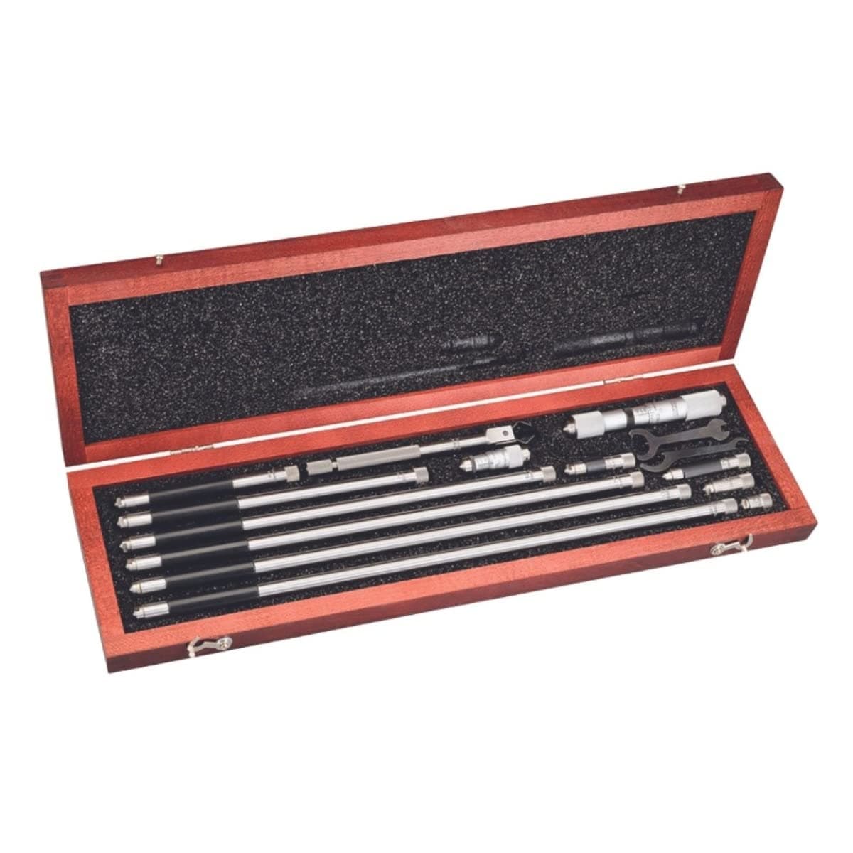 Starrett Tubular Inside Micrometer Set 1.5-32" (.001") con anvils intercambiables - 823FZ