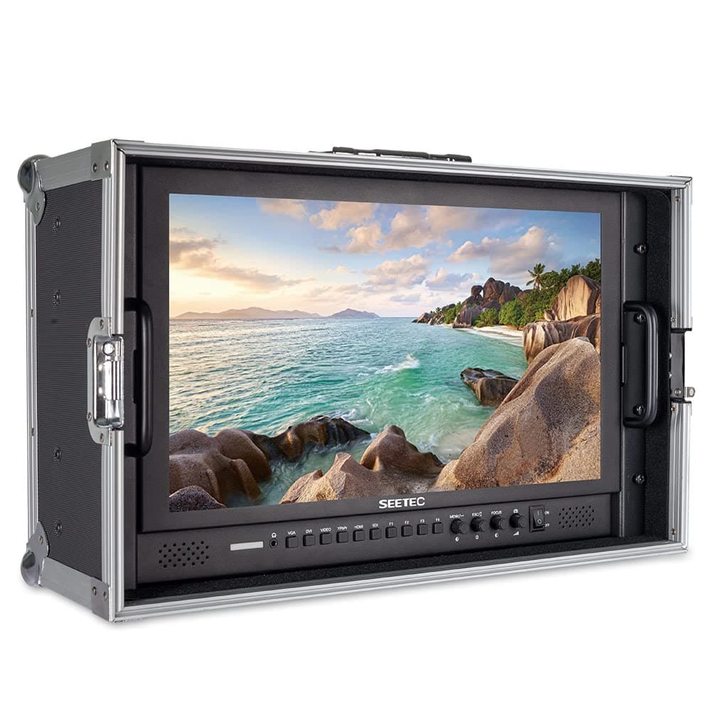 SEETEC P173-9HSD-CO Monitor de director portátil de 17.3" Full HD con 3G-SDI, HDMI y tally P173-9HSD-CO-OF-US