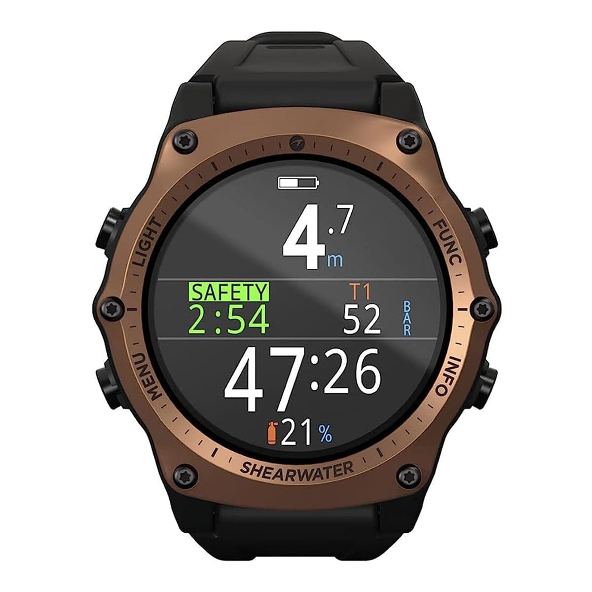 Shearwater Teric computadora de buceo de pulsera, colores 15043