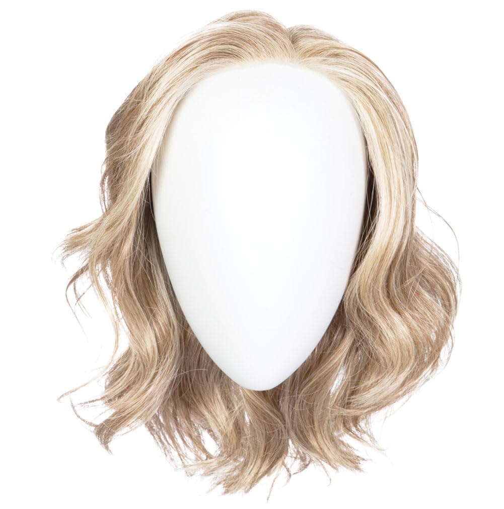 Raquel Welch "Director's Pick" Peluca de Longitud por Capas con Base Anudada a Mano por Hairuwear, Talla Petite/Average, RL16/22 Crema Dulce Glaseada