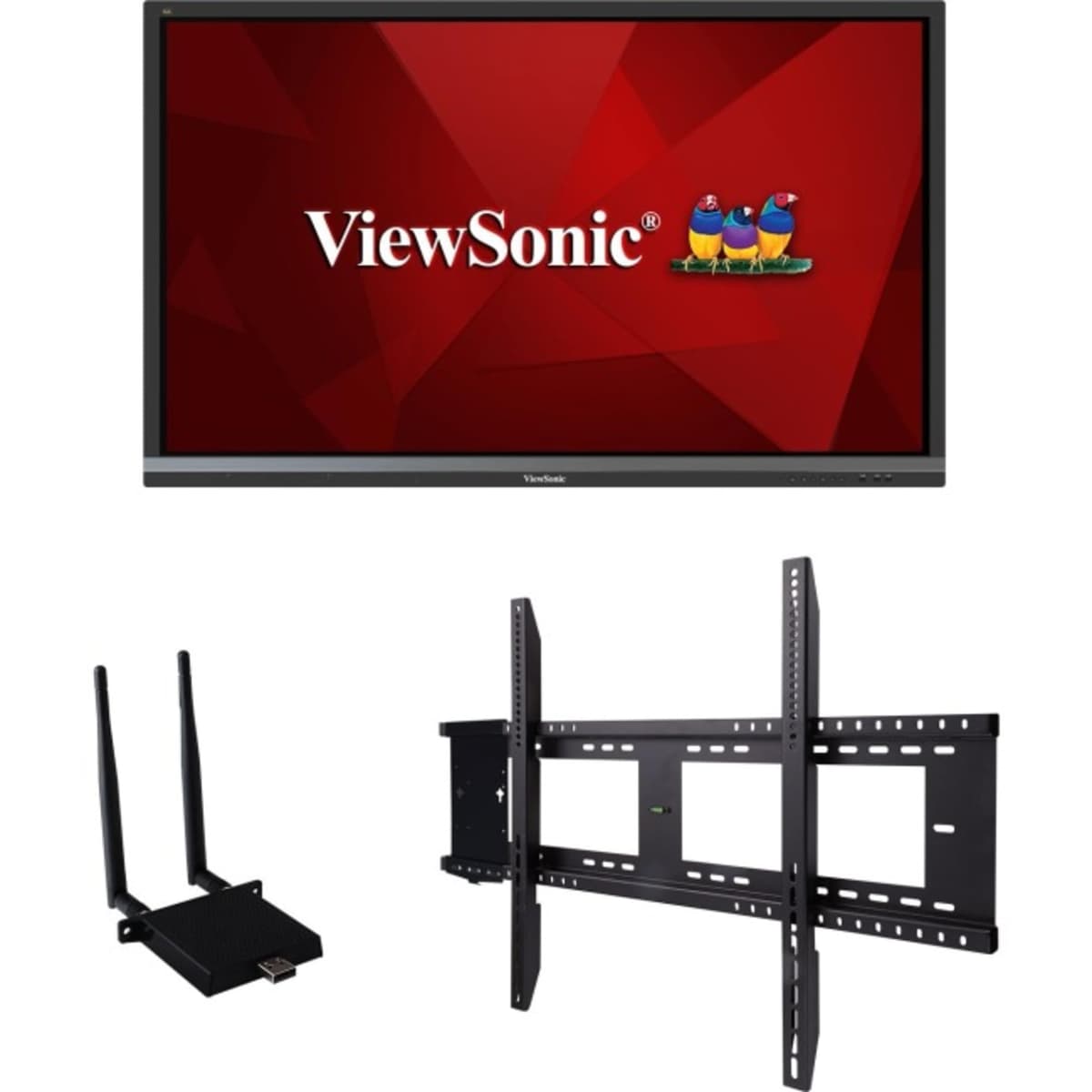ViewSonic ViewBoard IFP6550-E1 65" 4K UHD Interactivo Bundle