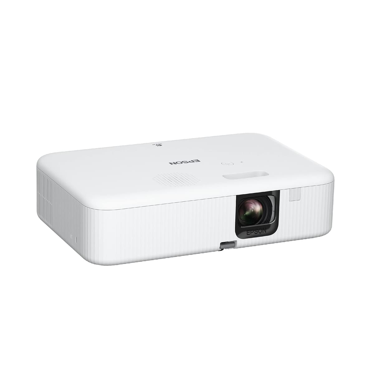 Proyector portátil inteligente Epson EpiqVision Flex CO-FH02 Full HD 1080p, 3 chips 3LCD, 3,000 lúmenes color/blanco, Android TV, Bluetooth, bocina de 5W, Entretenimiento en casa (Reacondicionado) V11HA85020-N