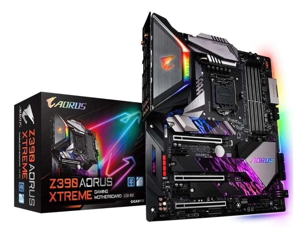 Gigabyte Z390 AORUS Xtreme (Intel LGA1151/Z390/E-ATX/3xM.2 Protector Térmico/ Wi-Fi AC Integrado/ DAC ESS Sabre/ Placas Madre para Gaming)
