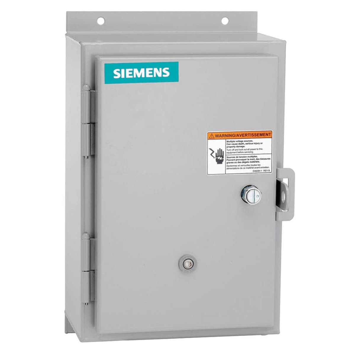 Siemens 14DUB320D Arrancador de motor de servicio pesado, 3 fases, 3 polos, 0.75-3.4A, NEMA 12/3 y 3R