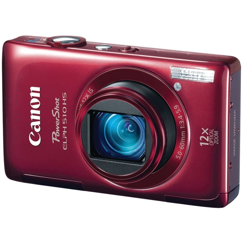 Canon PowerShot ELPH 510 HS - Cámara digital compacta 12.1MP con video Full HD y lente gran angular 28mm 5688B001