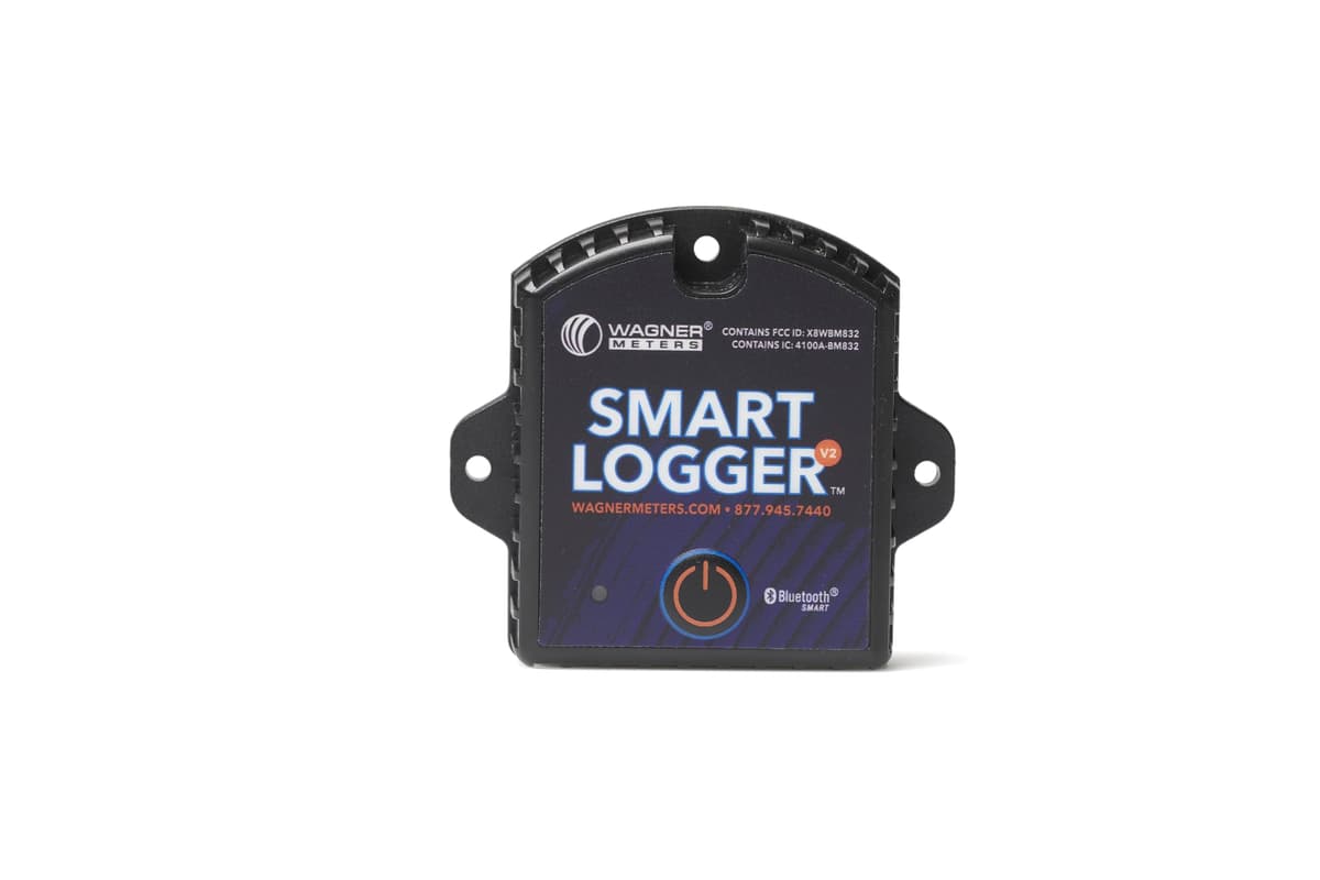 Wagner Meters Smart Logger V2 Bluetooth Registro de Temperatura y Humedad Ambiental (Paquete de 5) 880-R4100-020