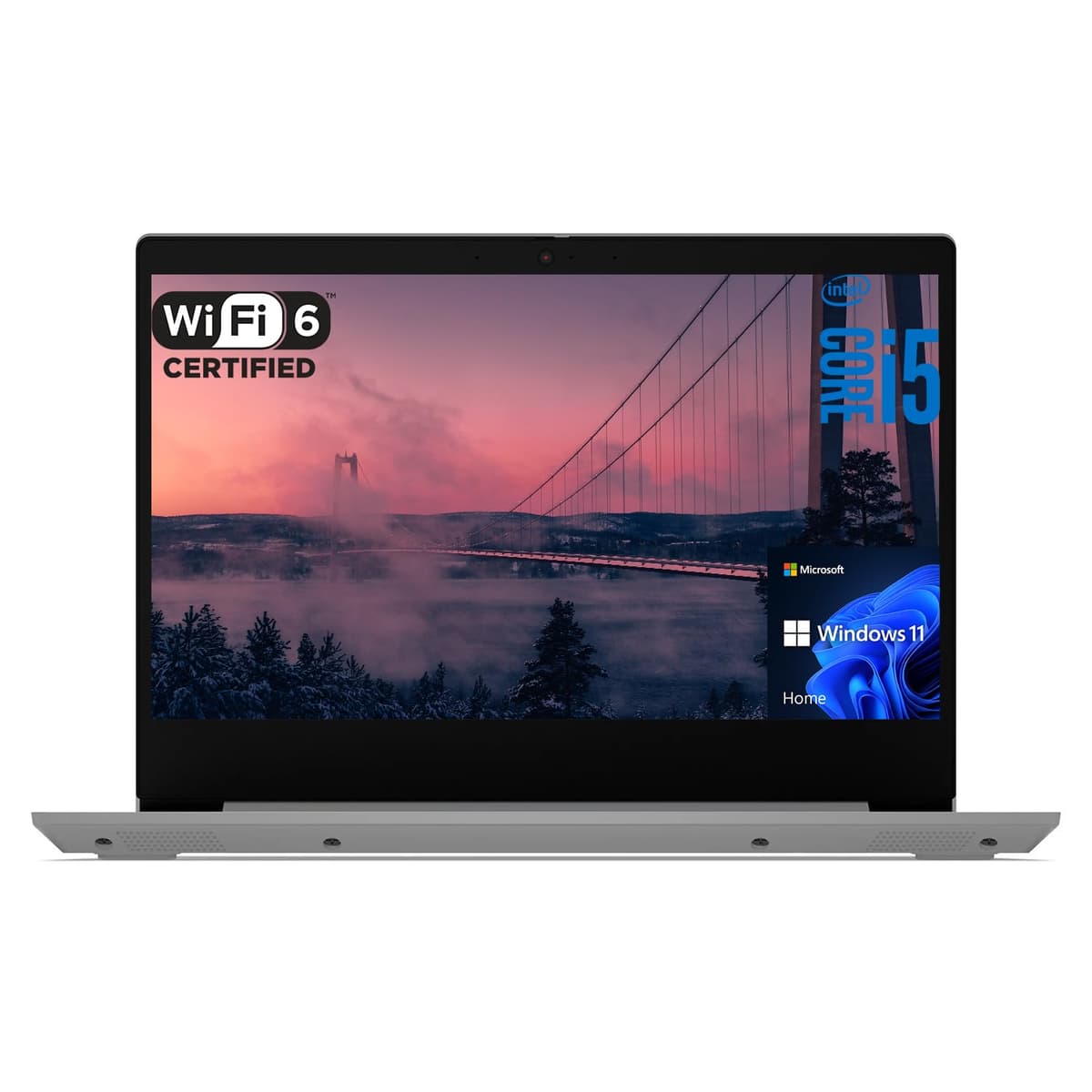 Lenovo IdeaPad 3 Portátil, Pantalla FHD de 14", Intel Core i5-1135G7, 12GB RAM, 512GB SSD, Cámara, Lector de tarjeta SD, Bluetooth, Wi-Fi 6, Windows 11 Home, Gris IdeaPad 3 14ITL05