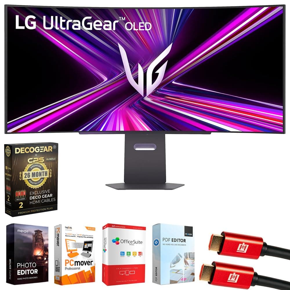LG 39GX900A-B 39" UltraGear OLED WQHD 240Hz 0.03ms Curvo 800R Bundle con protección 26 meses E990LG39GX900AB