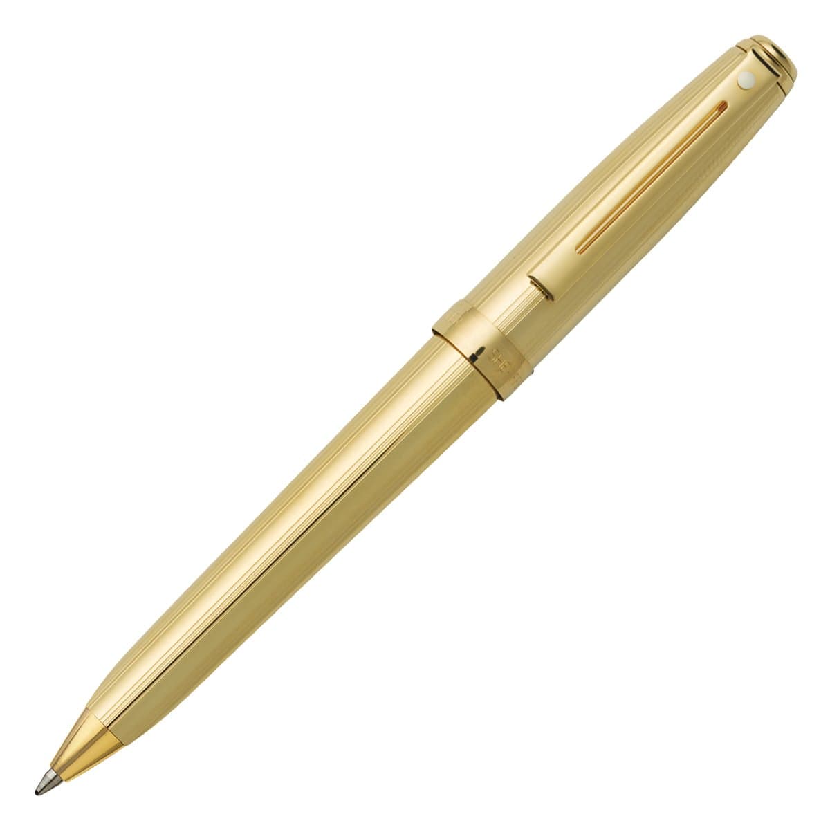 Sheaffer Prelude Bolígraf Fluted 22KT Gold Plate, 22KT Gold Trim (E236851)