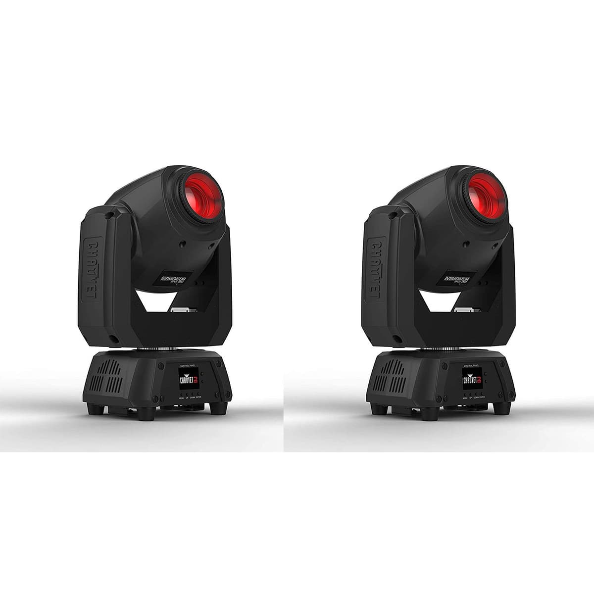 CHAUVET DJ Intimidator Spot 260 Luz de efecto escénico motorizada profesional LED (paquete de 2)