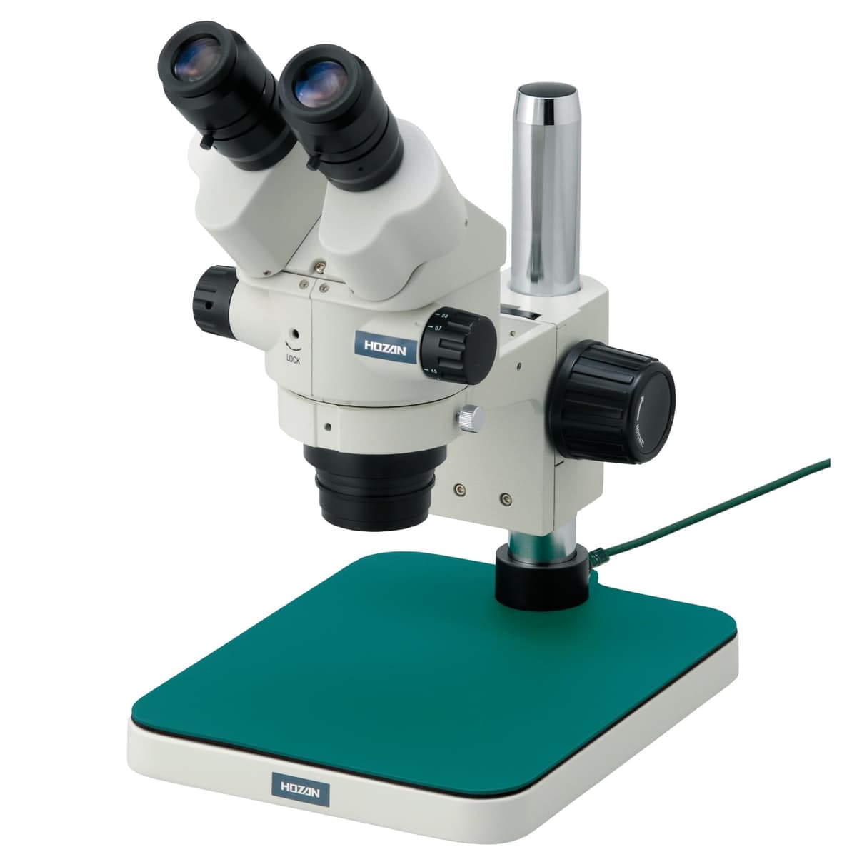 Hozan L-46 - Microscopio estereoscópico binocular zoom 7-45x con amplia distancia de trabajo