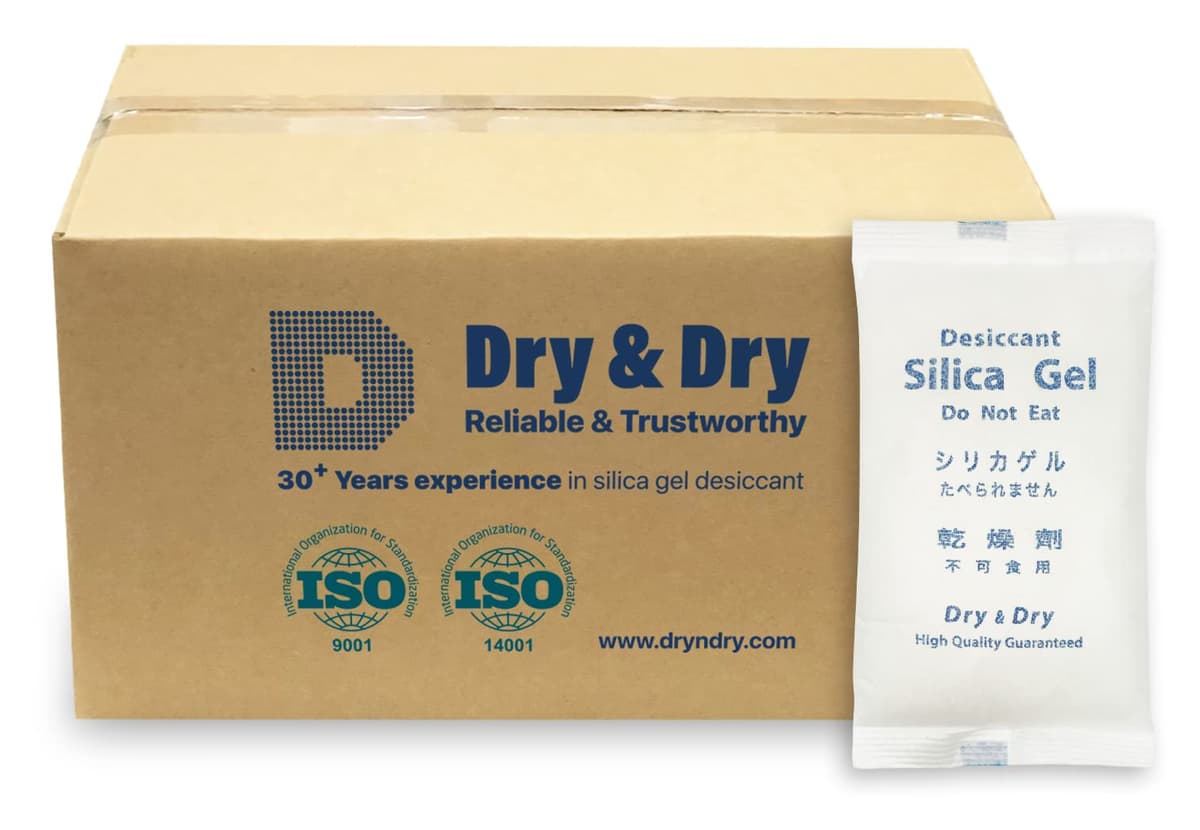 Dry & Dry Paquetes de sílica 500 g (Pack de 100) - Desecantes recargables DD500G100-2