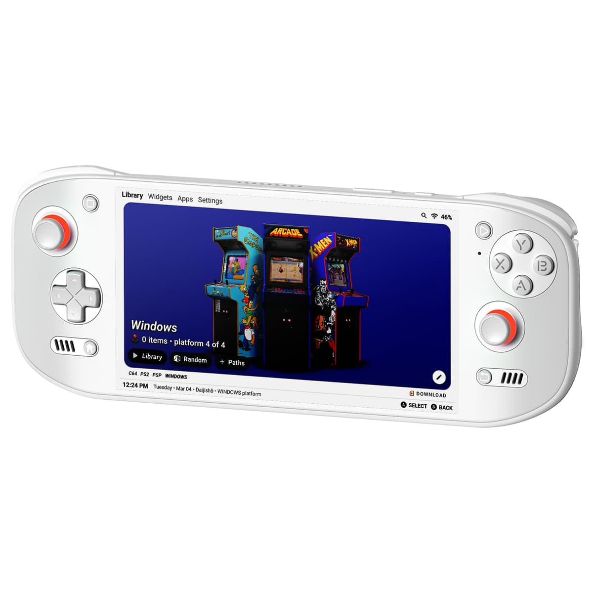 AYN Odin 2 Portal Pro Consola Portátil para Juegos: OLED 7" 120Hz, Snapdragon 8 Gen 2, 12GB RAM, 512GB Almacenamiento, Android 13, 8000mAh, Juegos Retro y Modernos