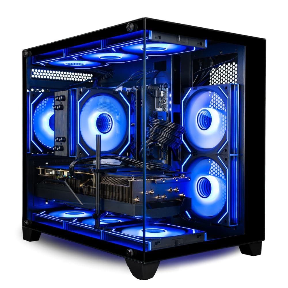Empowered PC PC de escritorio Panorama RTX 5070 con Ryzen 7 8700F, 32GB DDR5, 2TB NVMe Gen4, Windows 11 Pro