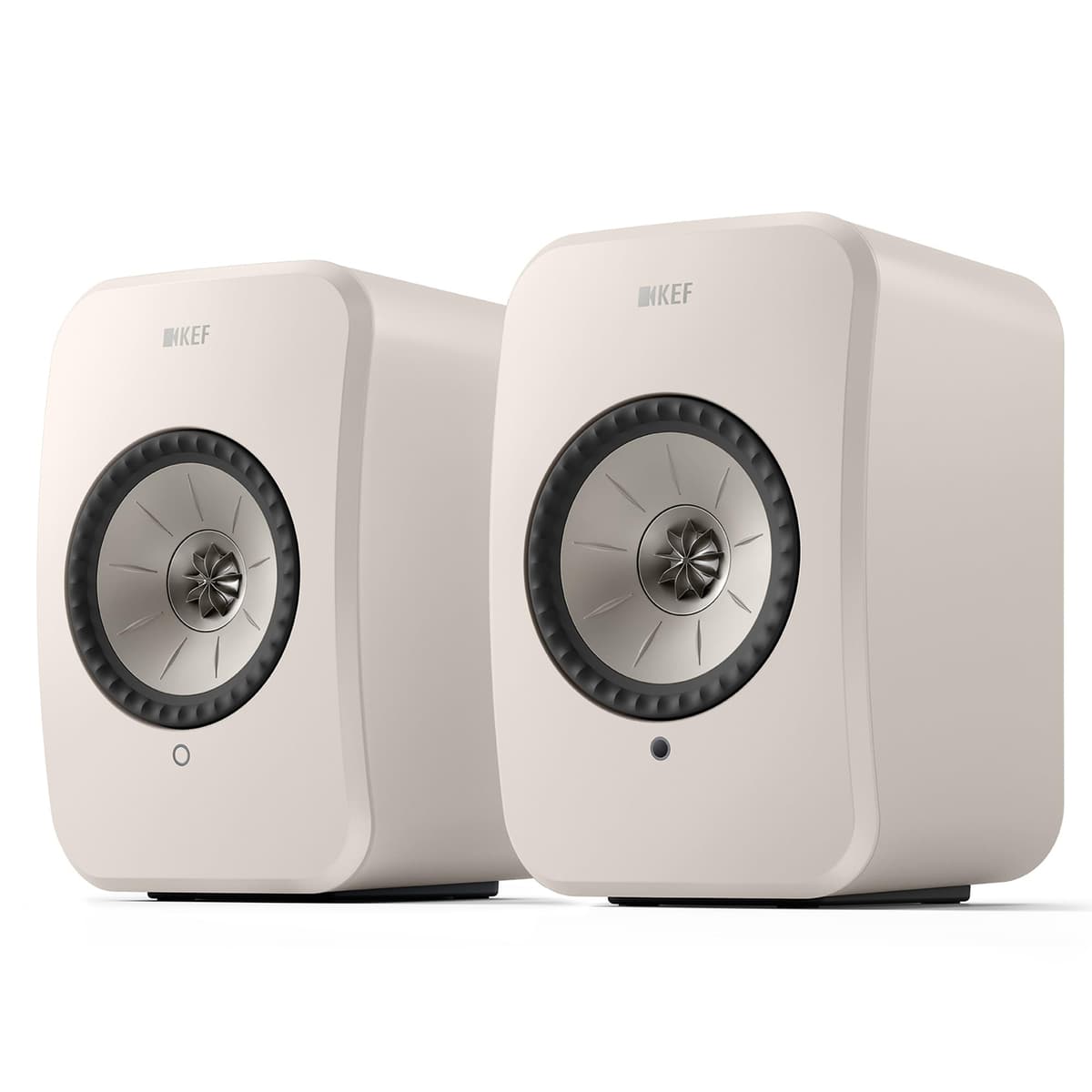 KEF LSX II LT Parlantes HiFi Inalámbricos Pareja (Stone White)