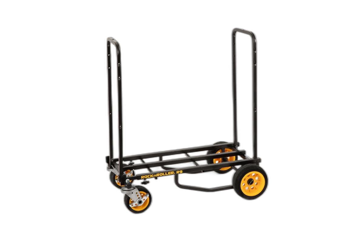Carrito Multiuso Rock-N-Roller R9 “Mighty” 8-en-1 para Equipos, ajustable de 34" a 52", R9