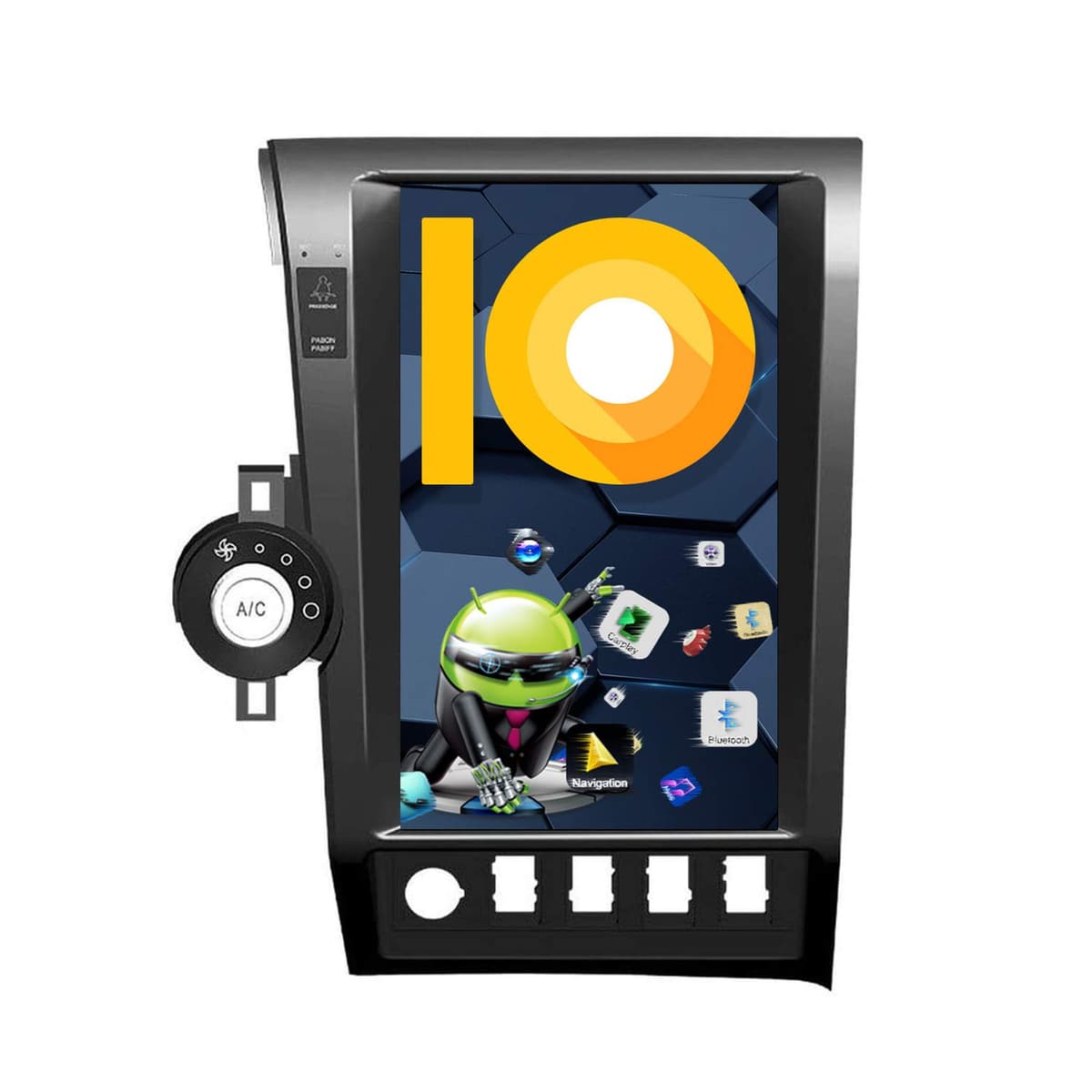 ZWNAV Pantalla 13.6" Android 8.1 para Toyota Tundra/Sequoia 2007-2013 (Manual AC) 4GB+64GB ZW-TUNDRA