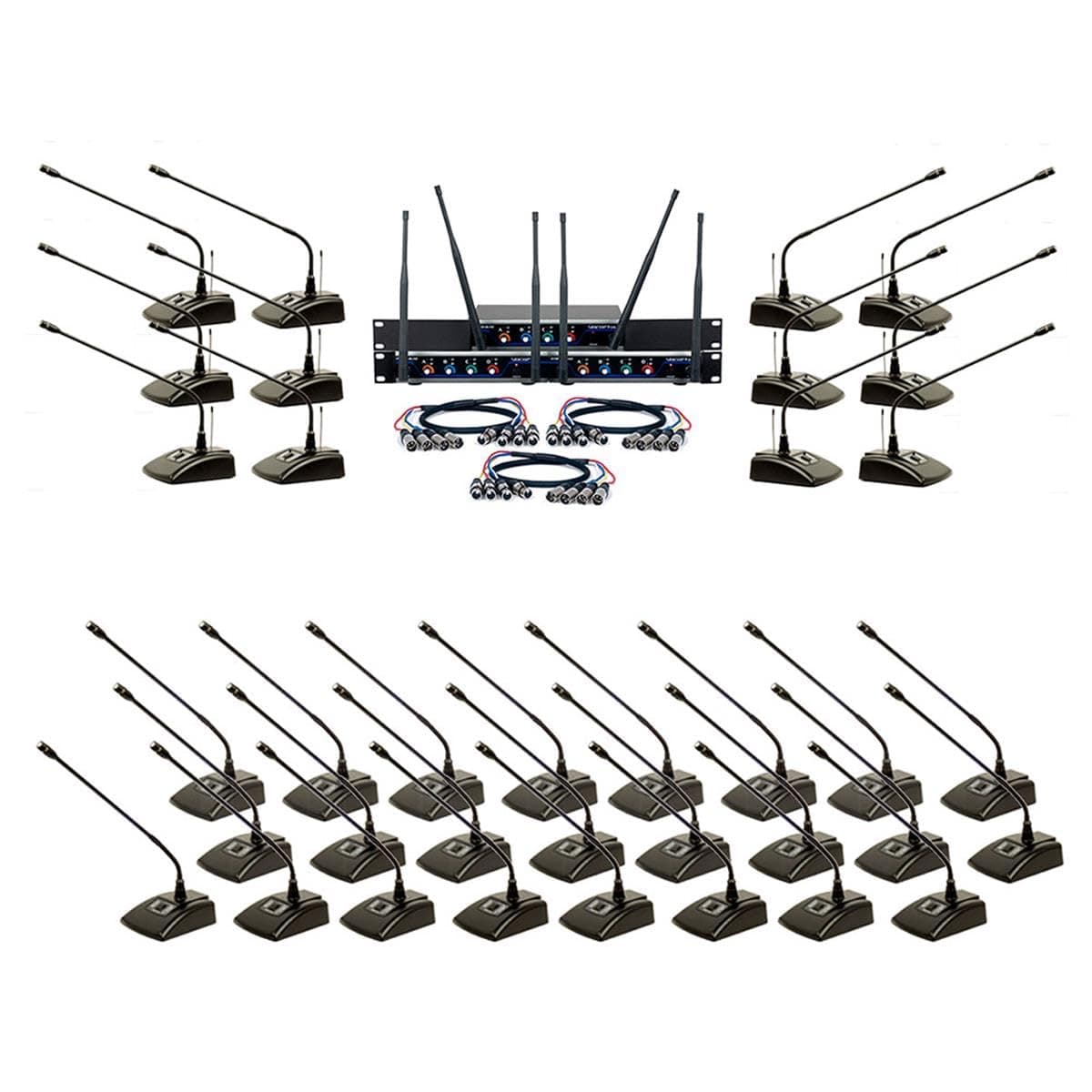 VocoPro Super CONF MIC System - Sistema de Conferencia Digital Expandible Digital-Conference-36-Extend