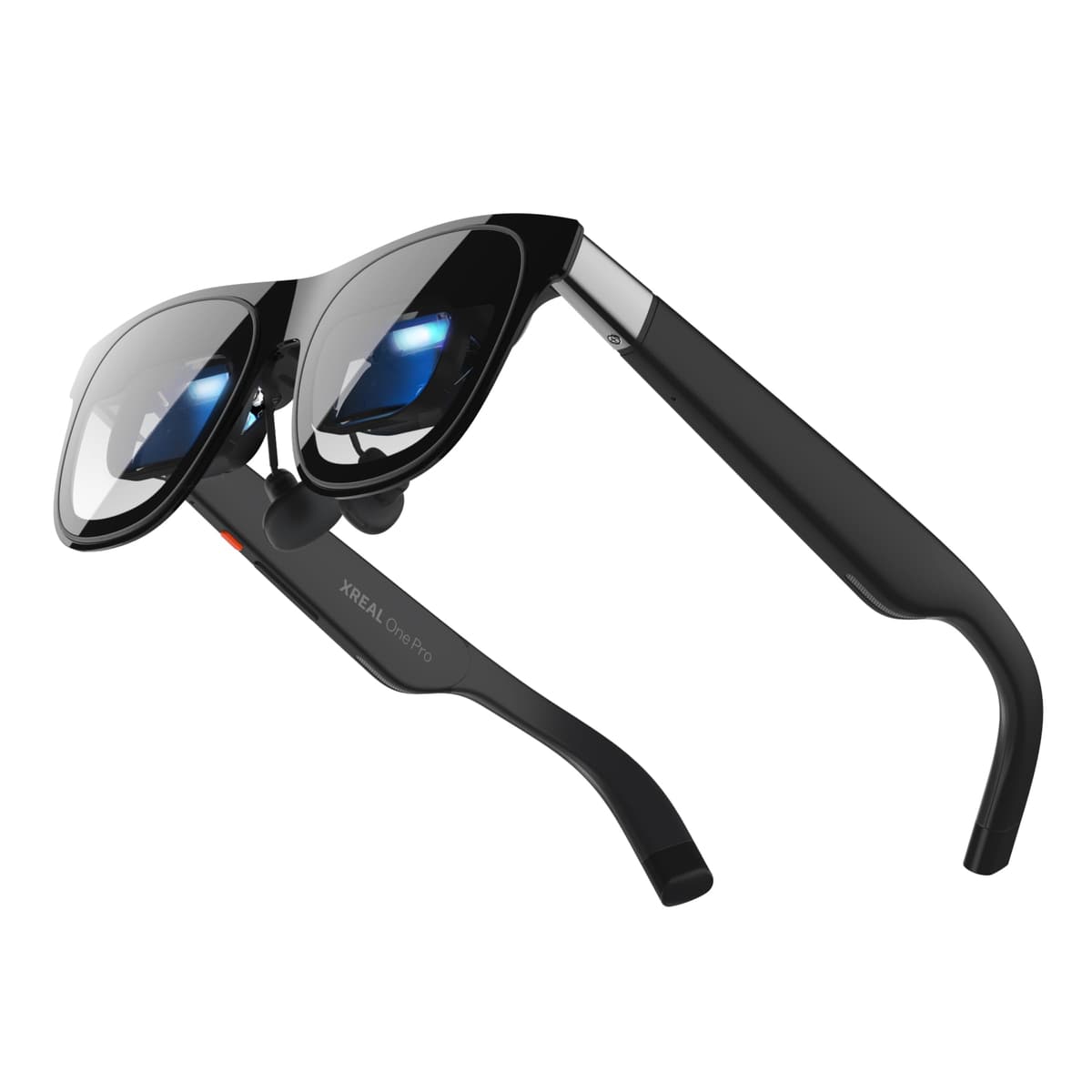 XREAL One Pro Gafas AR con Chip X1, 3 DoF Nativo, Óptica X-Prism, Modo 3D, FOV de 57° 171" Pantalla FHD 120Hz, Gafas XR para iPhone 17/16, Steam Deck, ROG, Mac, PC, Android e iOS M (IPD 57-66 mm) X1112