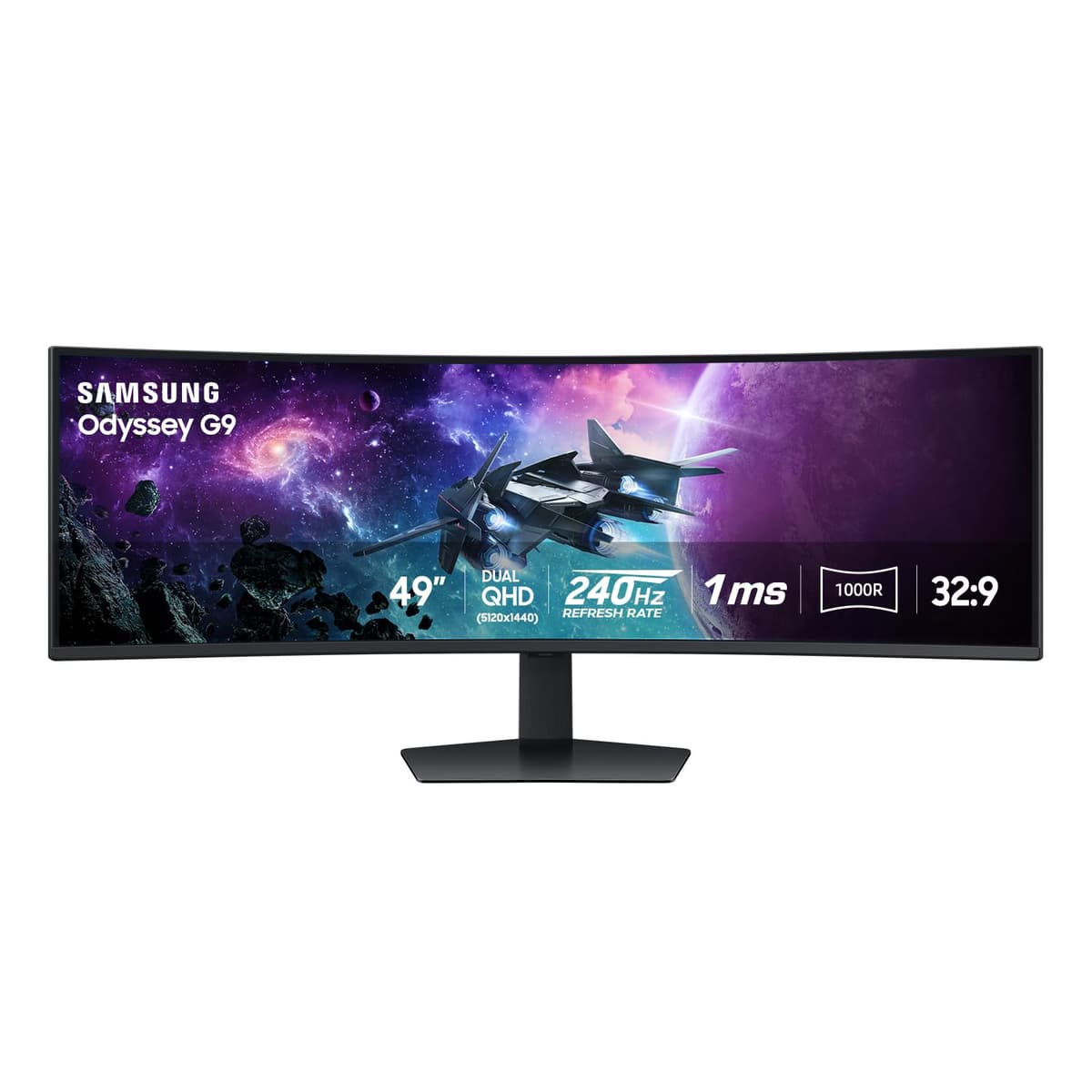 Samsung 49" Odyssey G9 (G95C) DQHD 1000R Curved Gaming Monitor 240Hz, 1ms, DisplayHDR1000 LS49CG950ENXZA