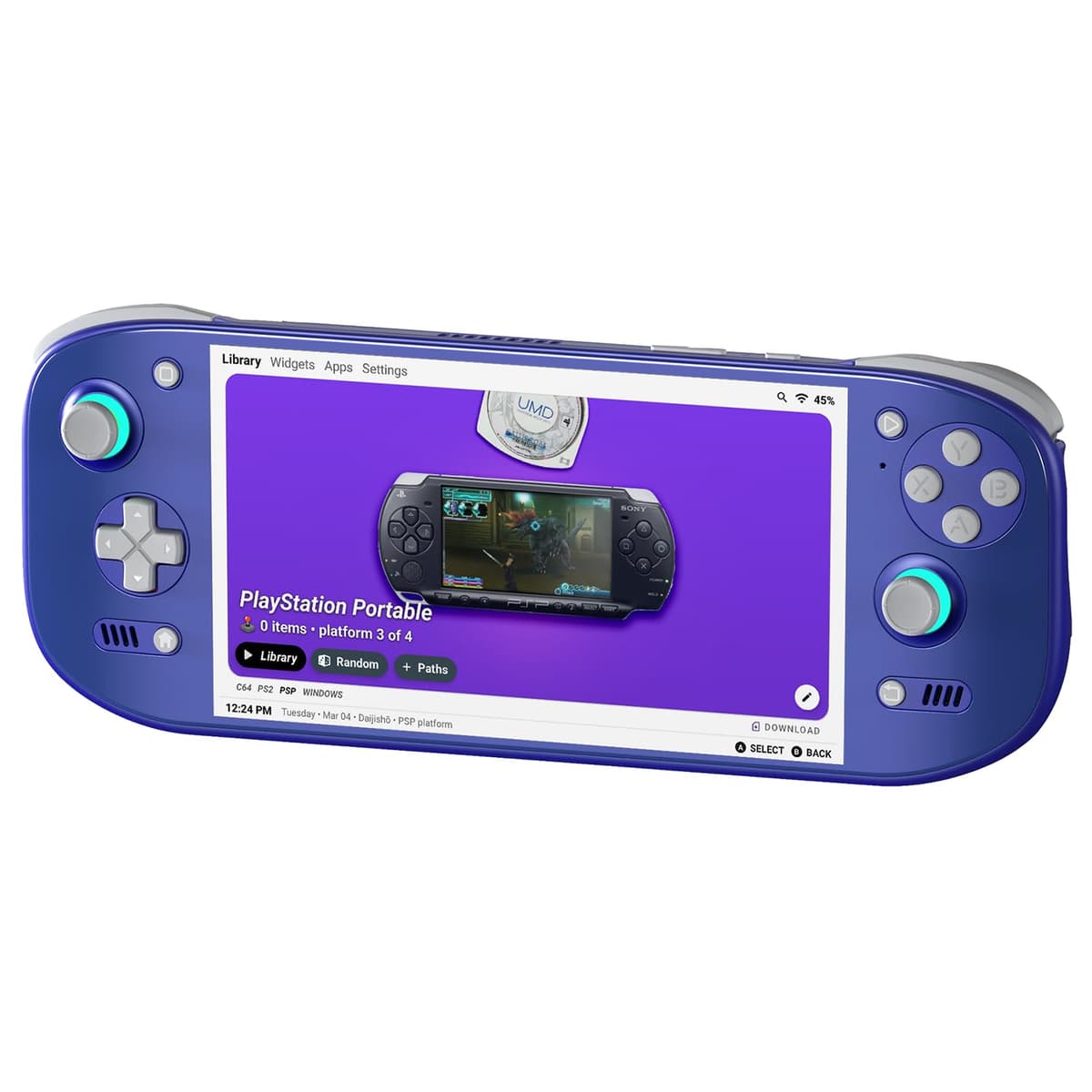 Consola de Juegos Portátil AYN Odin 2 Portal Max: OLED 7" 120Hz, Snapdragon 8 Gen 2, 16GB RAM, 1TB Almacenamiento, Android 13, 8000 mAh, Juegos Retro y Modernos