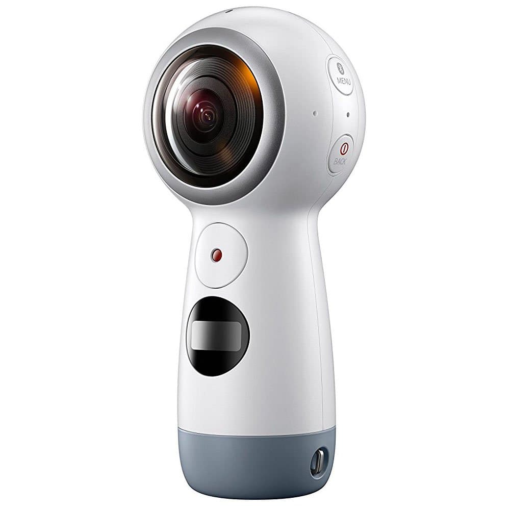 Samsung Gear 360 SM-R210 (Edición 2017) Cámara Esférica 360 Grados 4K (Versión Internacional)