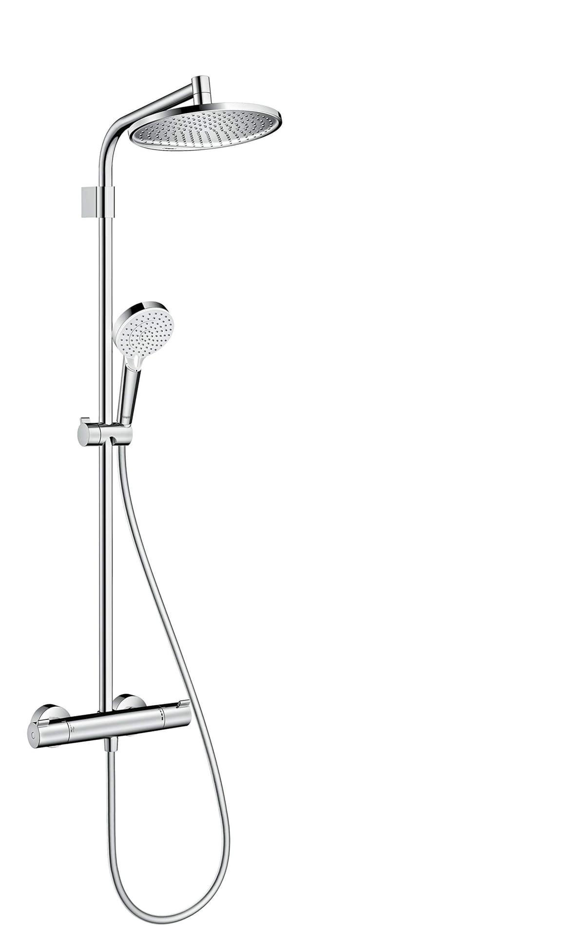 Hansgrohe Crometta S 240 Shower System con Termostato, Cromado, 26781000