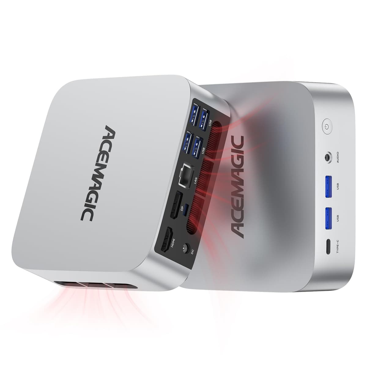 ACEMAGIC M1 Mini PC Intel Core i9-11900H 32GB DDR4 1TB SSD Mini Desktop