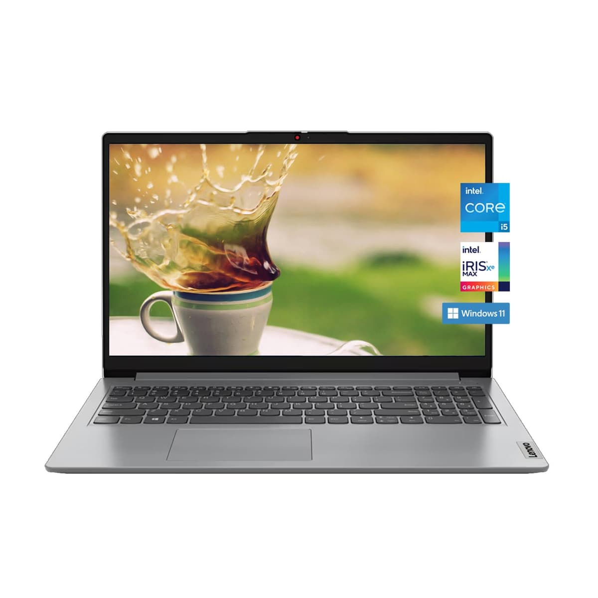 Lenovo Laptop 15.6", IdeaPad 1i, Pantalla FHD Antirreflejo 15.6", Intel Core i5-1235U 12.ª generación 10 núcleos, 24GB RAM, SSD 1TB, Gráficos Intel Iris Xe, Bluetooth, Wi-Fi, Windows 11, Gris Nube 15IAU7