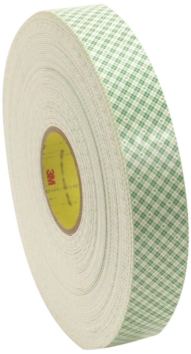 3M Double Coated Urethane Foam Tape 4016, 3/4 in x 36 yd, Off-White (12 pack) 50021200064543