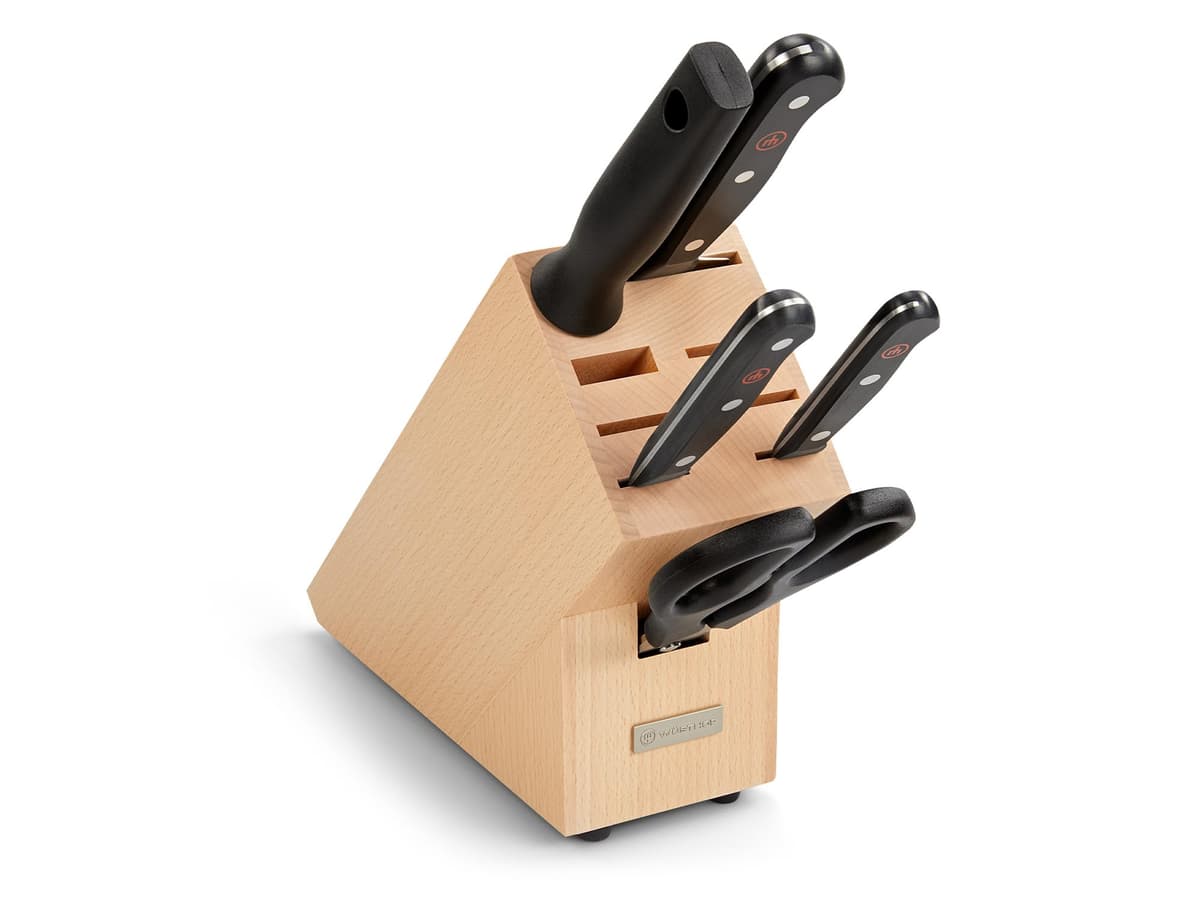 Set WÜSTHOF Gourmet con bloque para cuchillos y 5 piezas 1095070607