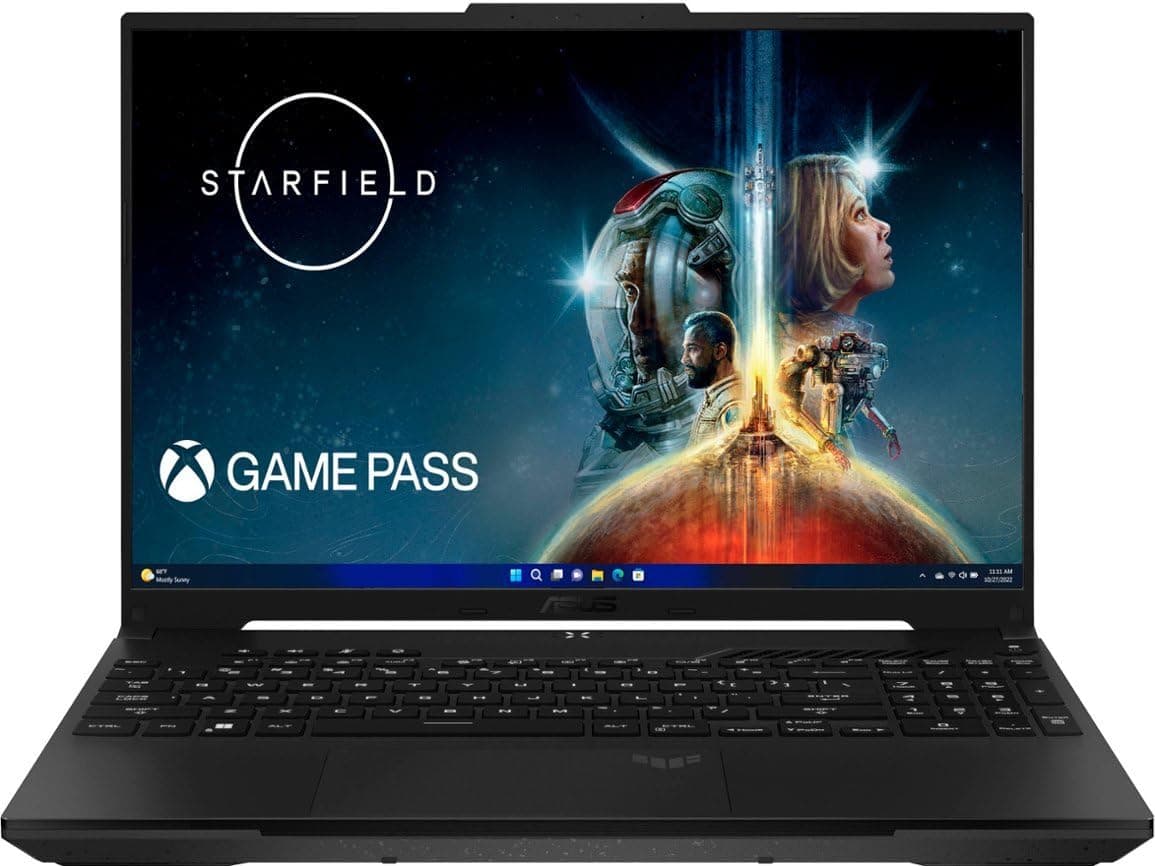 ASUS TUF 16" Gaming Laptop FA617, Ryzen 7 7735HS, Radeon RX 7700S, 32GB DDR5, 2TB SSD, 165Hz, RGB, Windows 11 FA617_280W