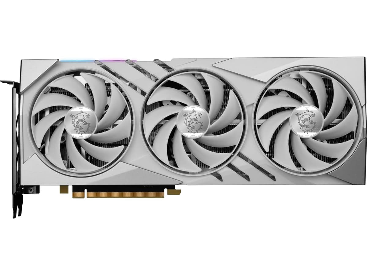 MSI Gaming GeForce RTX 4060 Ti 16GB GDDR6 Extreme Clock: 2685 MHz 128-Bit HDMI/DP Nvlink Ventilador TORX 4.0 Arquitectura Ada Lovelace Tarjeta de Video RTX 4060 Ti Gaming X Slim White 16G G406TGXSW16