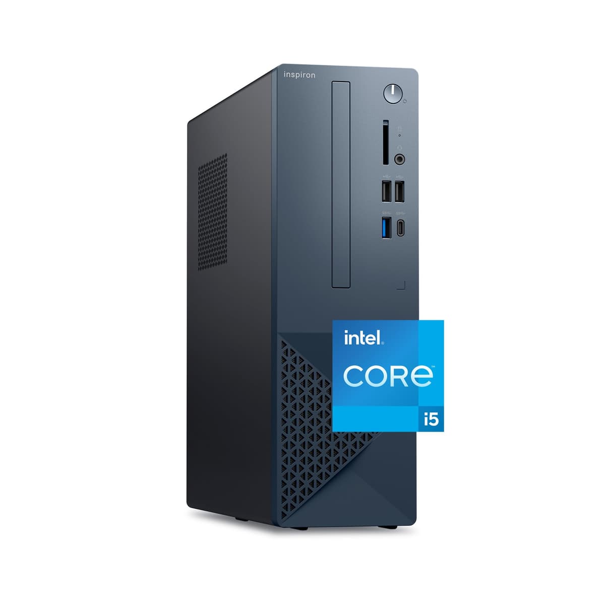 Dell Inspiron 3030s Mini Desktop - Procesador Intel Core i5-14400, 16GB RAM DDR5, 512GB SSD, Gráficos Intel UHD 730, Windows 11 Home, Soporte en sitio y Dell Migrate - Azul Mist JTCF7