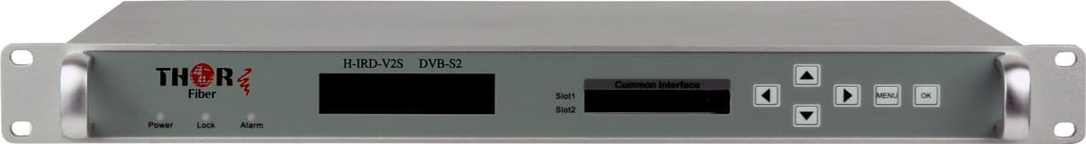 Thor Broadcast H-IRD-V2 IRD para decodificar señales satelitales e IPTV