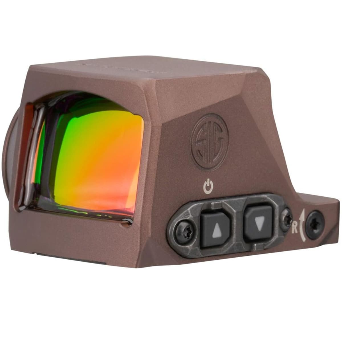 SIG SAUER Romeo-X Enclosed Compact - Mira réflex para pistola, Circle Dot (Flat Dark Earth) SORX1402