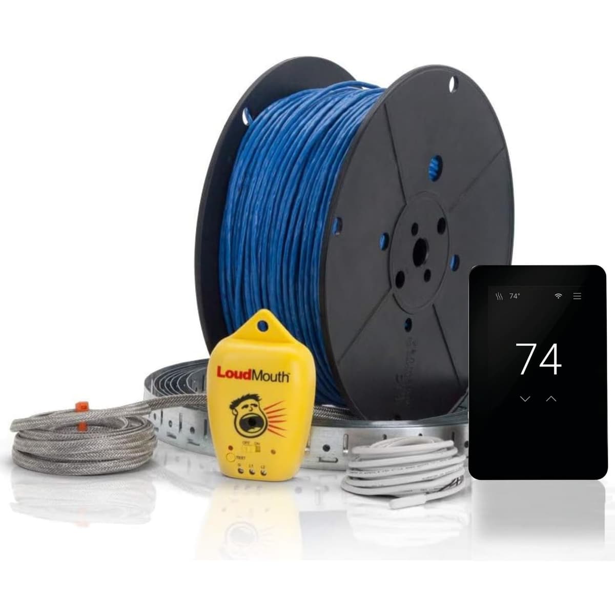 SunTouch WarmWire Kit Calefacción de Piso Eléctrica 150 ft² (120V) con Termostato Command Touch 81009498