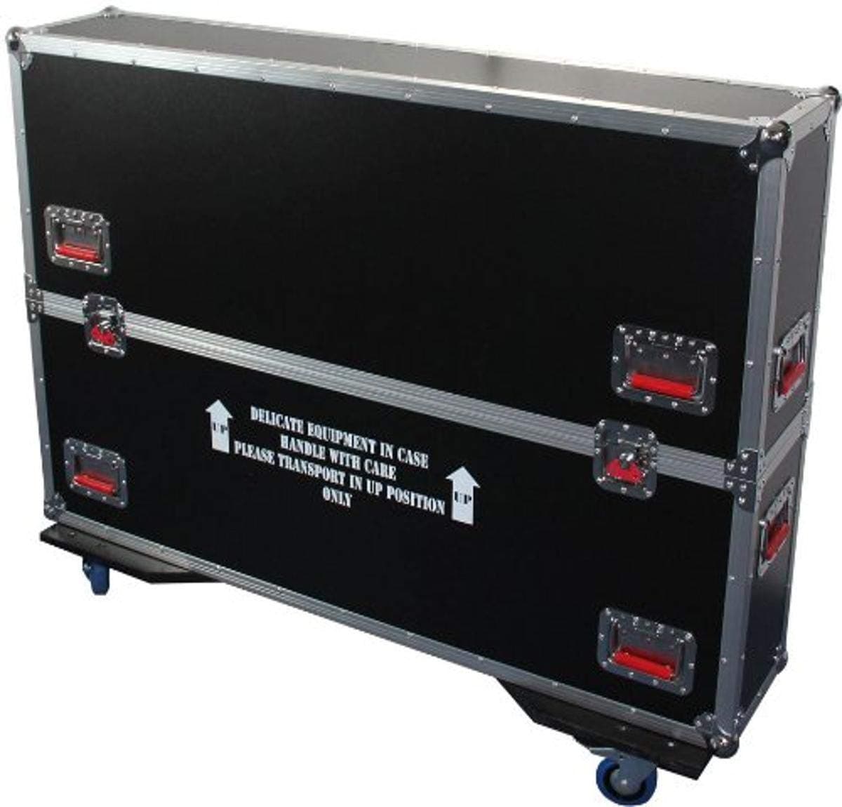 Gator G-TOUR G-TOURLCDV2-3743-X2 Flight case ATA para 2 pantallas 37-43"