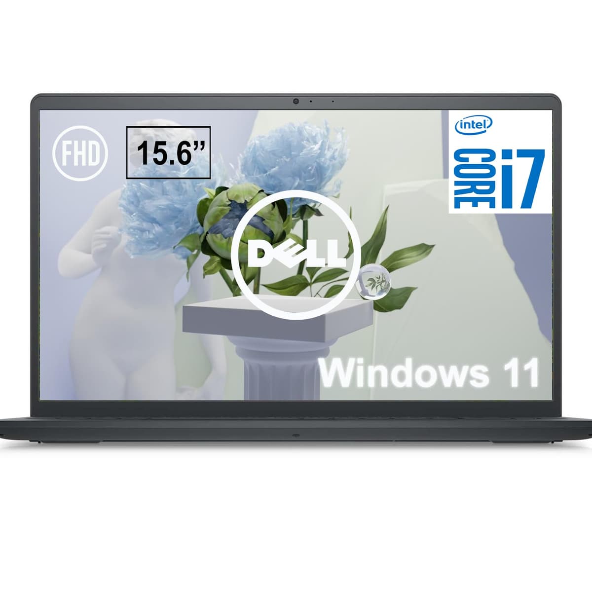 Dell Inspiron 15.6 pulgadas para negocios | Pantalla táctil FHD | Intel Core i7-1255U, 12.ª generación 10 núcleos (hasta 4.7 GHz) | 16 GB RAM, 1 TB SSD | Gráficos Iris Xe | Windows 11 | WiFi 6 | Batería 9 horas 3084I7