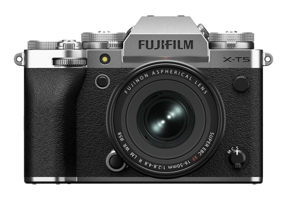 FUJIFILM X-T5 Mirrorless Digital Camera Kit XF16-50mmF2.8-4.8 - Silver 16953895