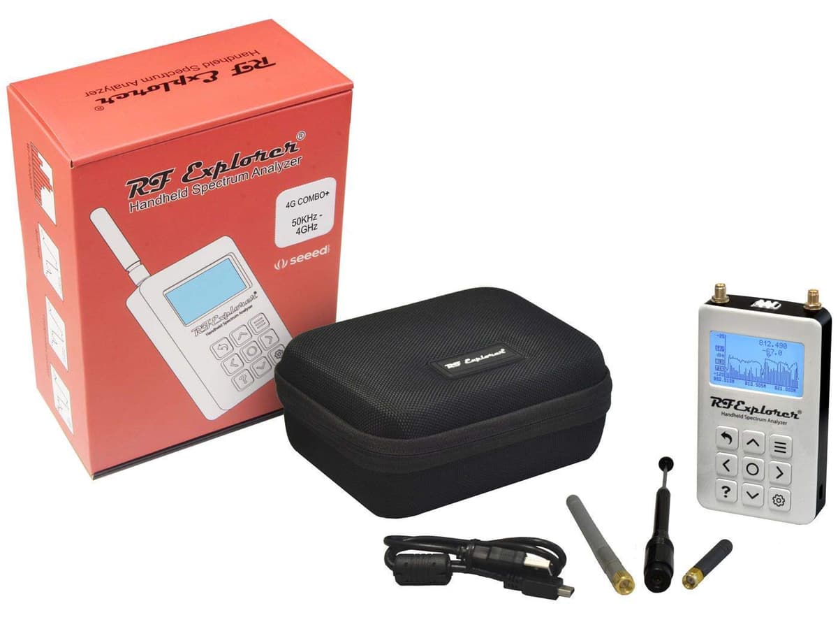 seeed studio Analizador de espectro portátil RF Explorer 4G Combo Plus Slim 114992146