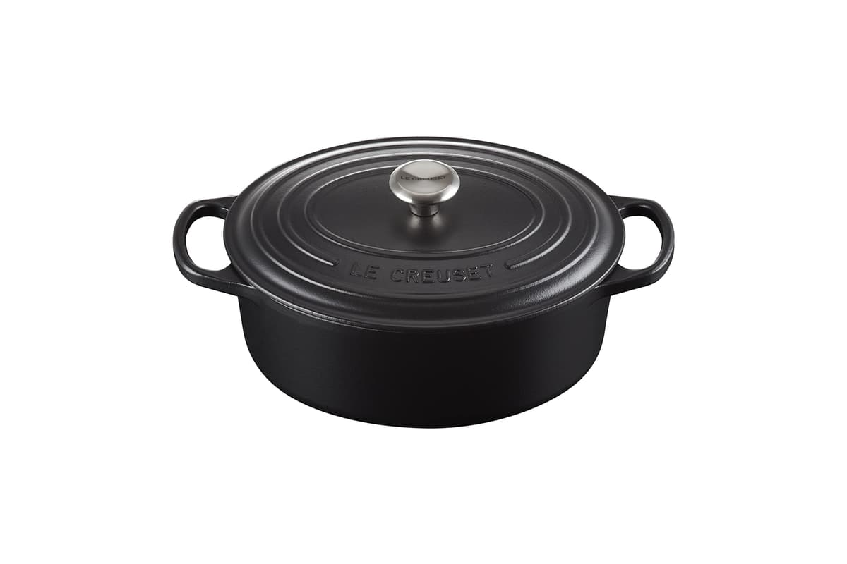 Le Creuset Cazuela Ovalada Esmaltada Signature 29 cm 4.7 L Satin Black 21178290000430