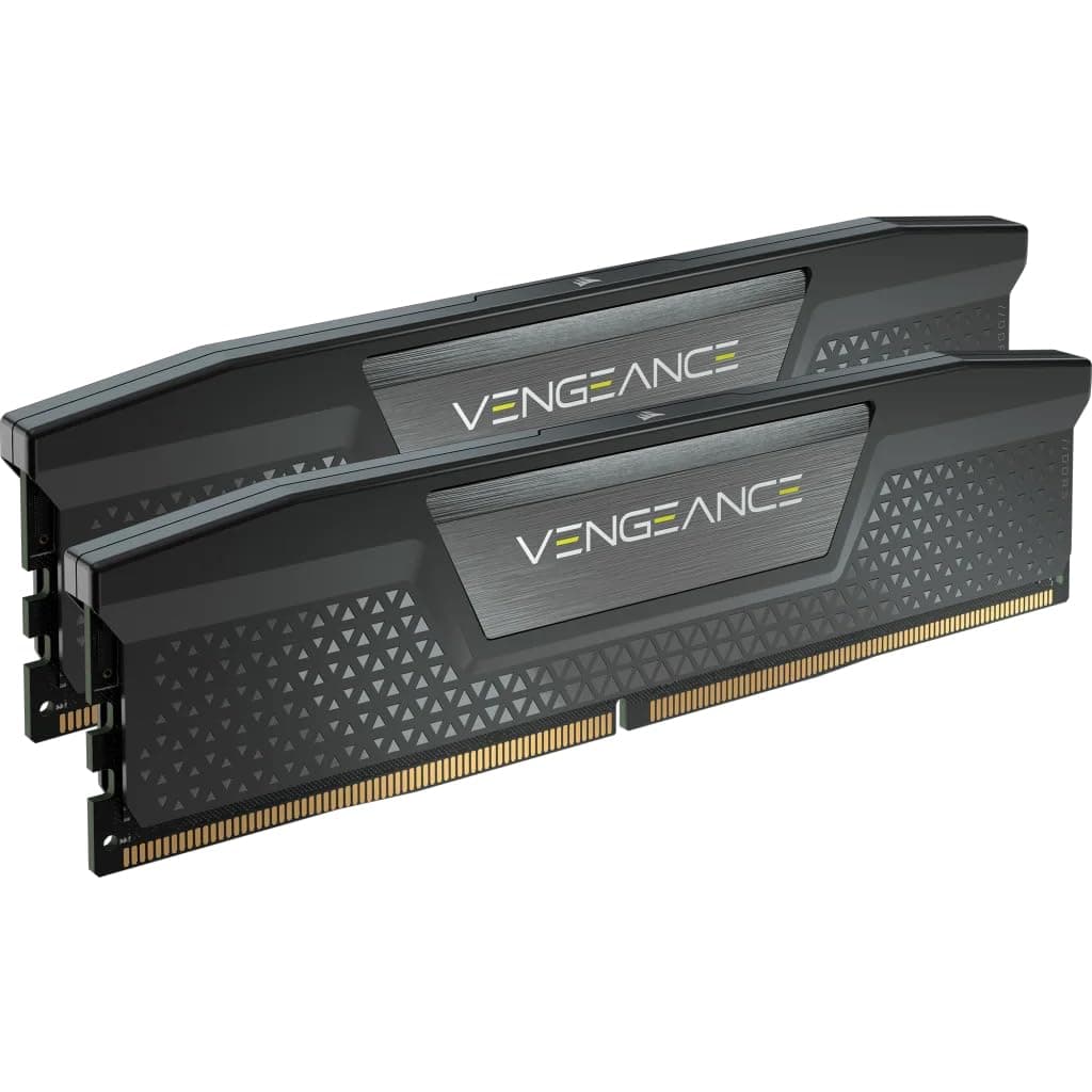 CORSAIR Vengeance DDR5 RAM 96GB (2x48GB) 6400MHz CL32 Intel XMP iCUE Compatible Memoria para Computadora - Negro (CMK96GX5M2B6400C32)