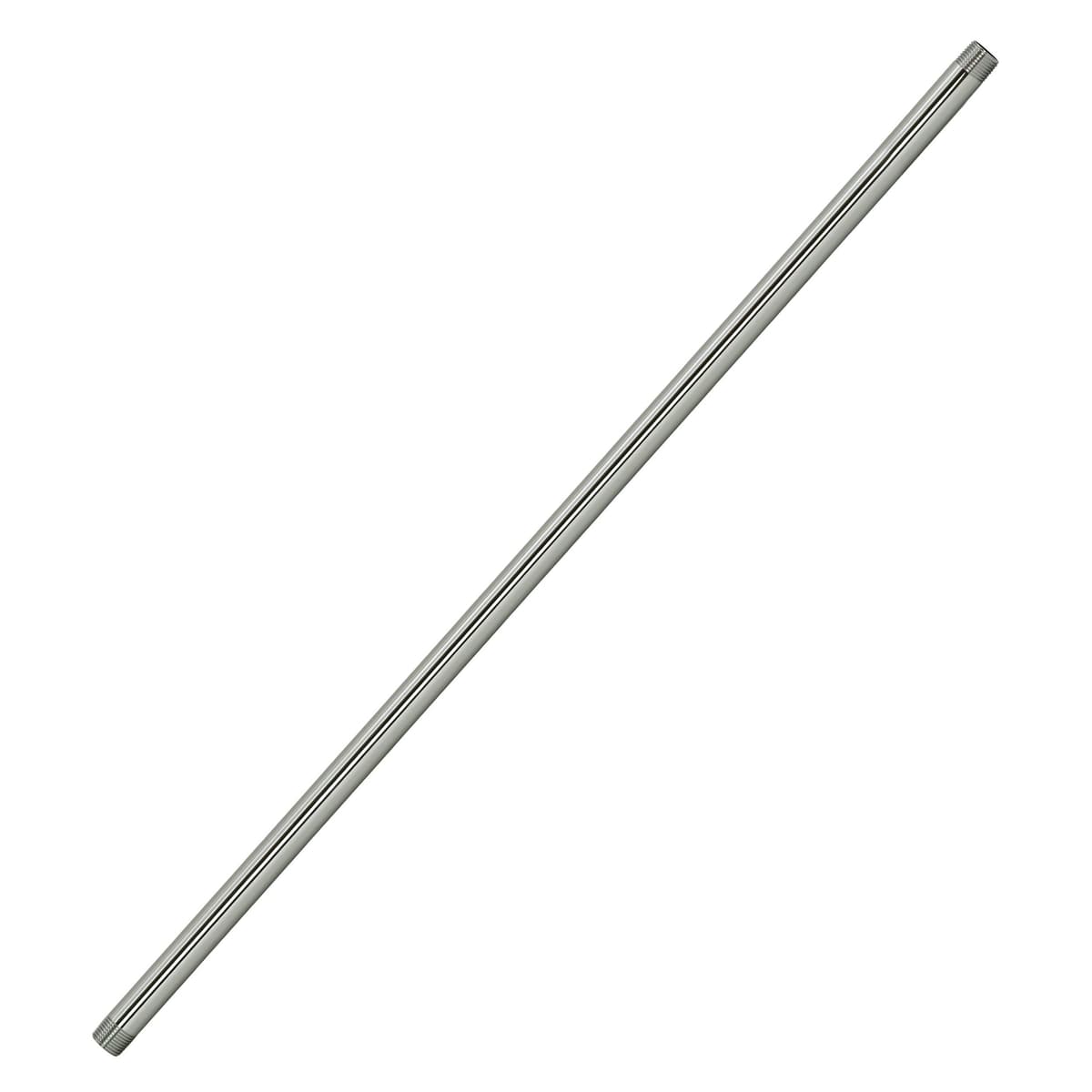 Westbrass D12124-25-05 ½” x 24" IPS Niple de Latón, Polished Nickel (25-Pack)