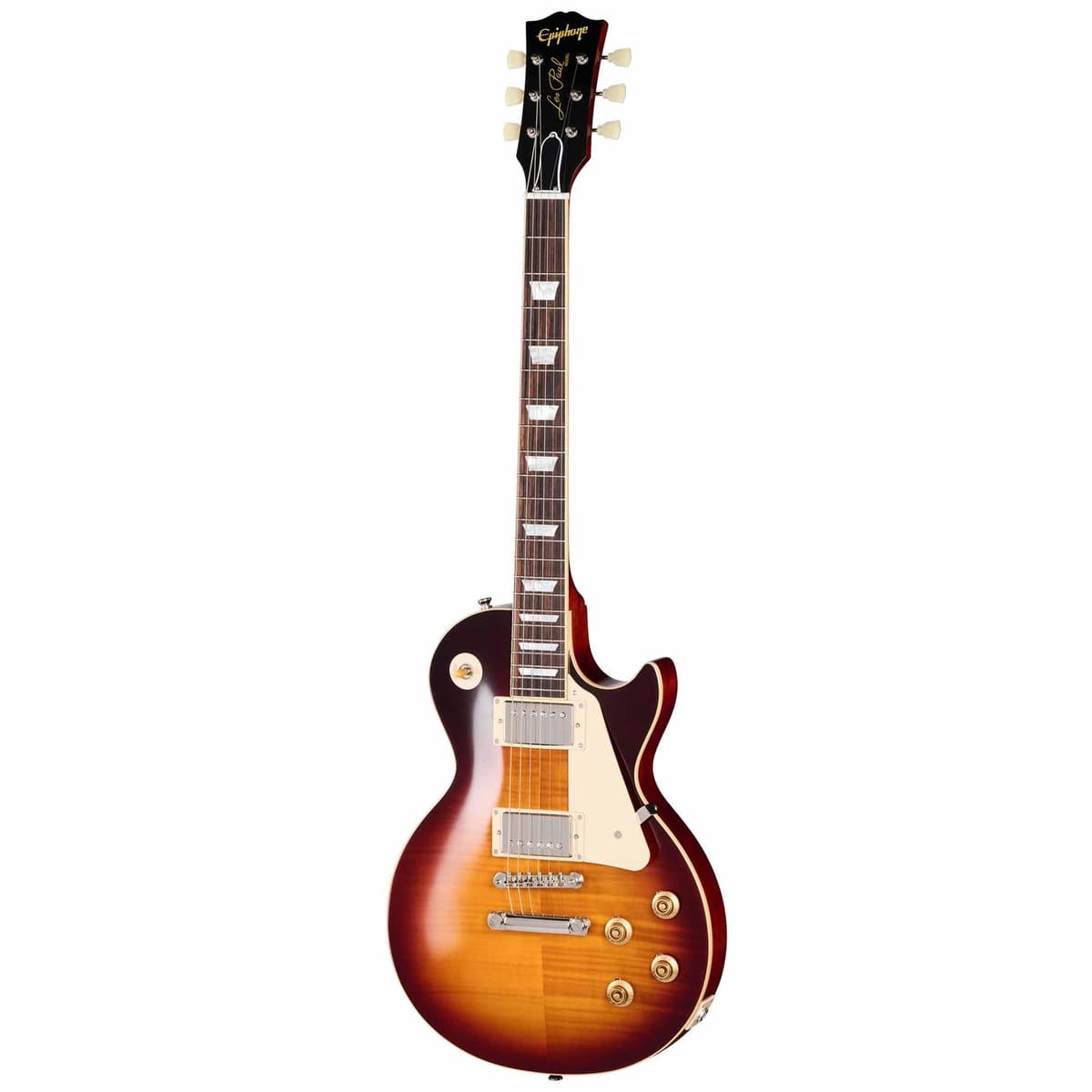 Epiphone 1959 Les Paul Standard Reissue Inspirada en Gibson, Washed Bourbon con Estuche 711106165820
